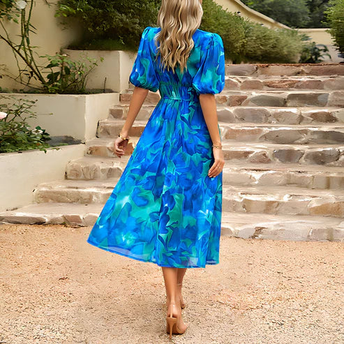 Leona | Elegáns Midi Ruha