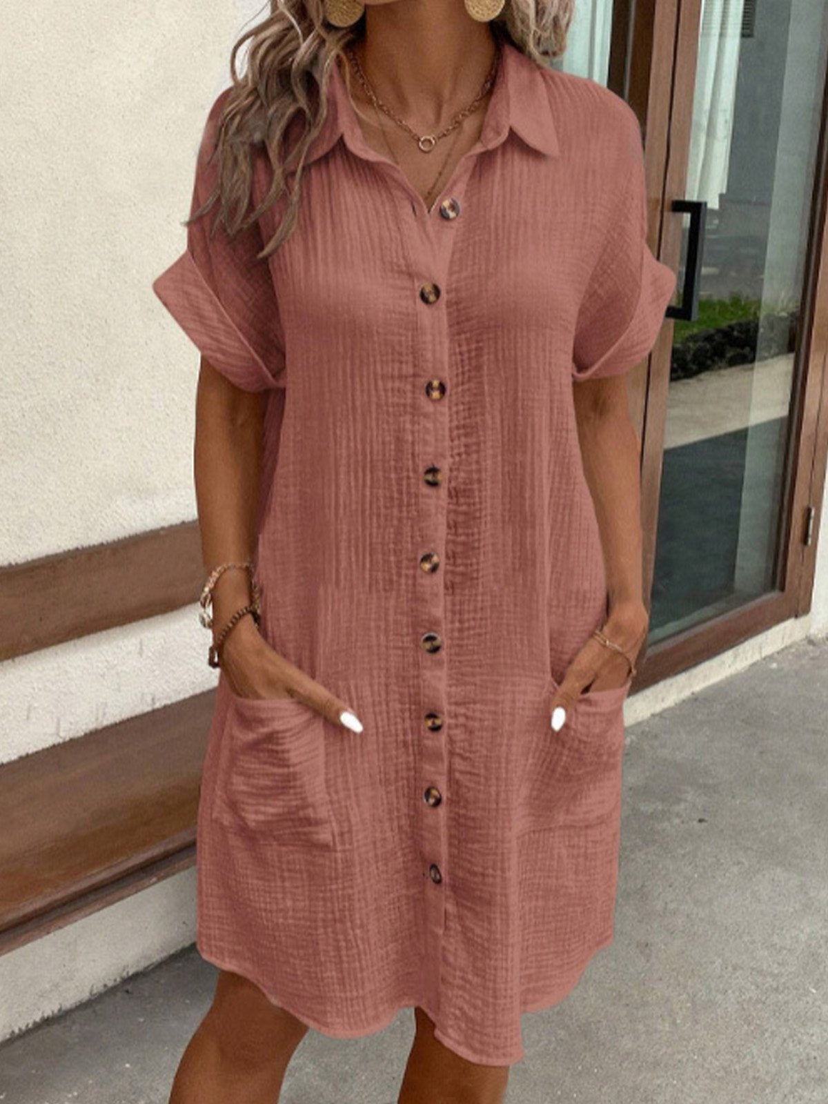 Celest Elegáns Polo Ruha (Majdnem Elfogyott)