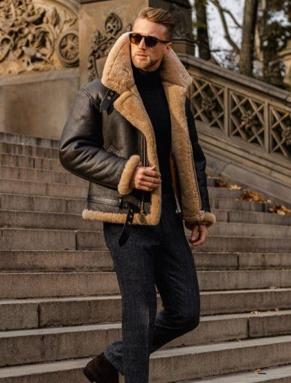 Enzo™ | Báránybőr kabát